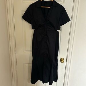 New w/ tags! Old Navy cutout shirt dress in size Medium